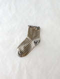 Frankie Frill Sock Grey