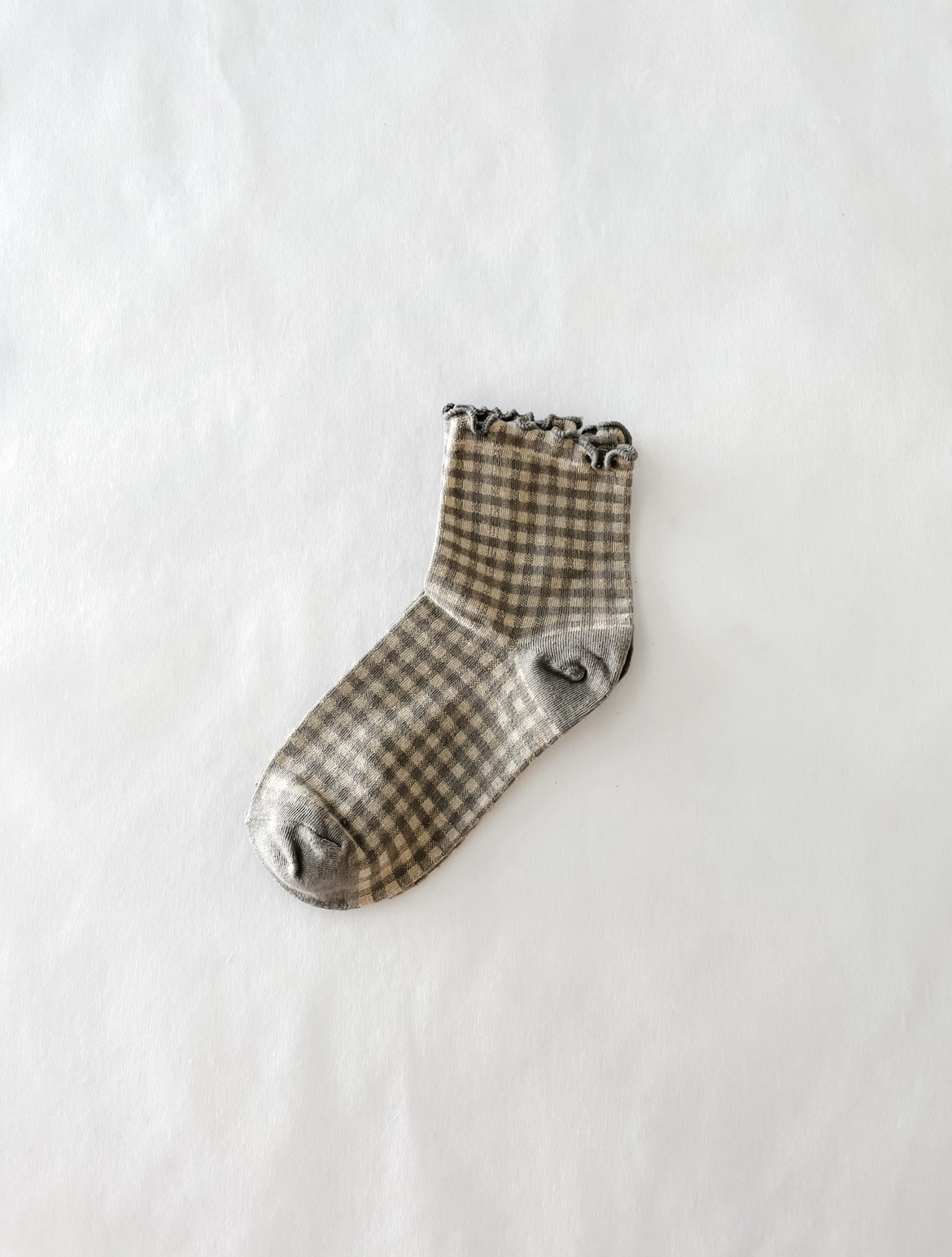Frankie Frill Sock Grey