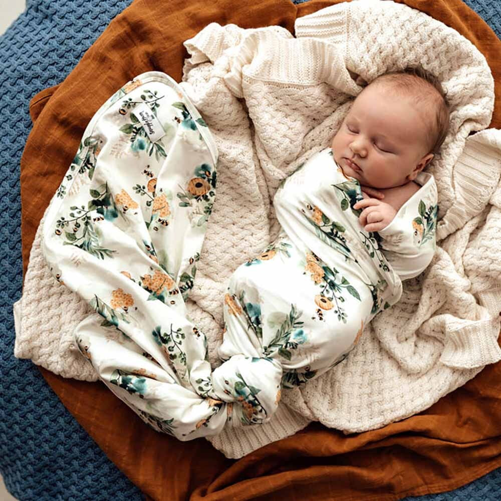 Garden Bee Jersey Wrap