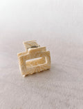 Saya Clip Cream Marble