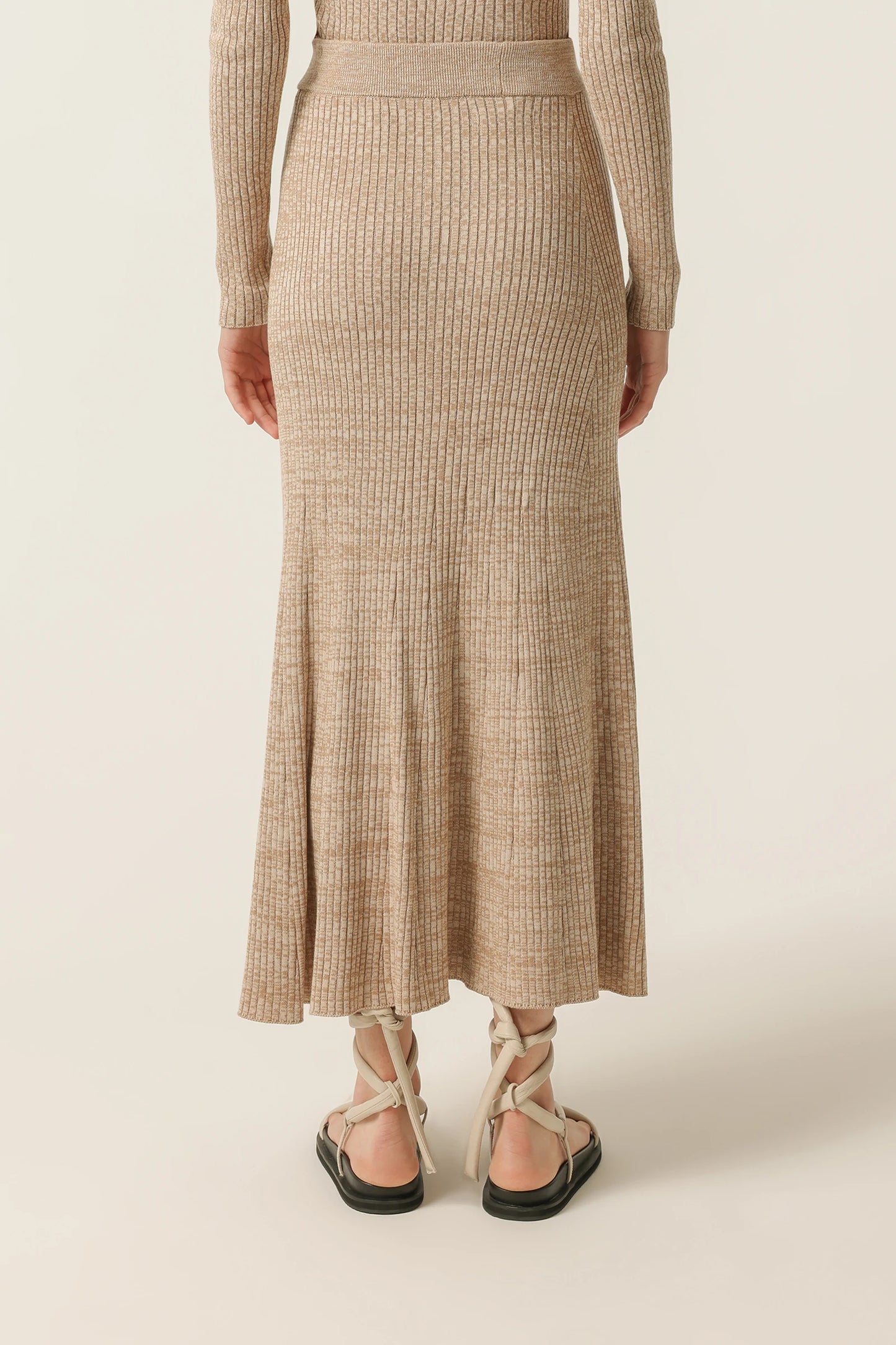 Paige Knit Skirt Oat