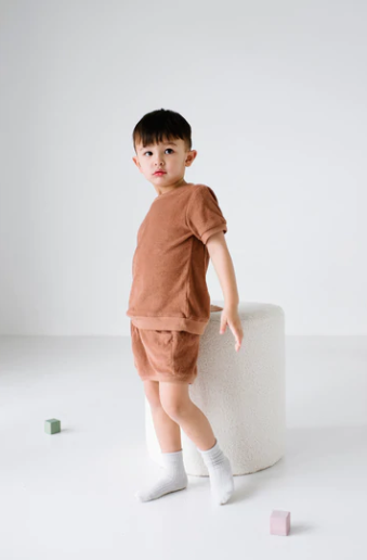 Baby Laguna Terry Set Cocoa