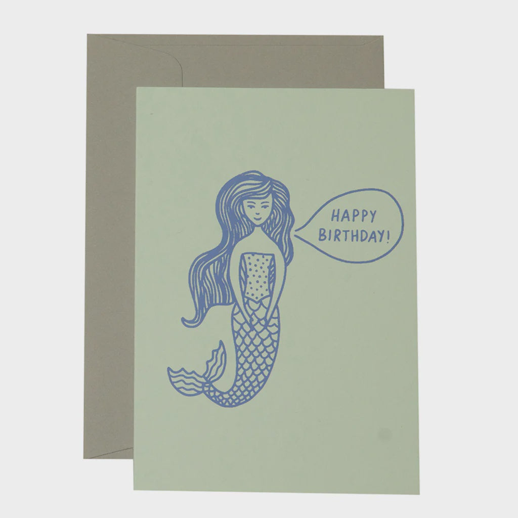 Mermaid Card Mint