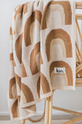 Organic Cotton Rainbow Blanket