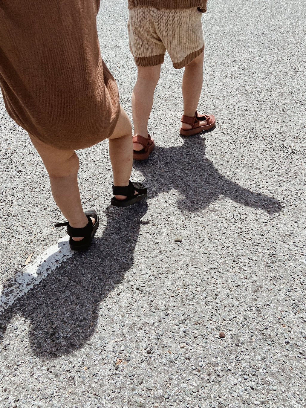 Kids Olympia Velcro Sandal Brick