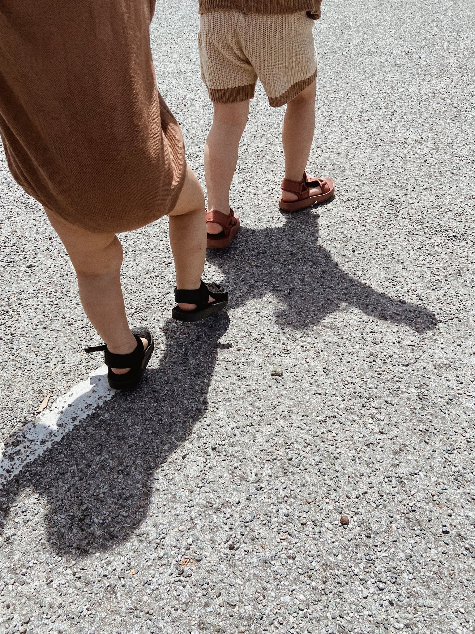 Kids Olympia Velcro Sandal Brick