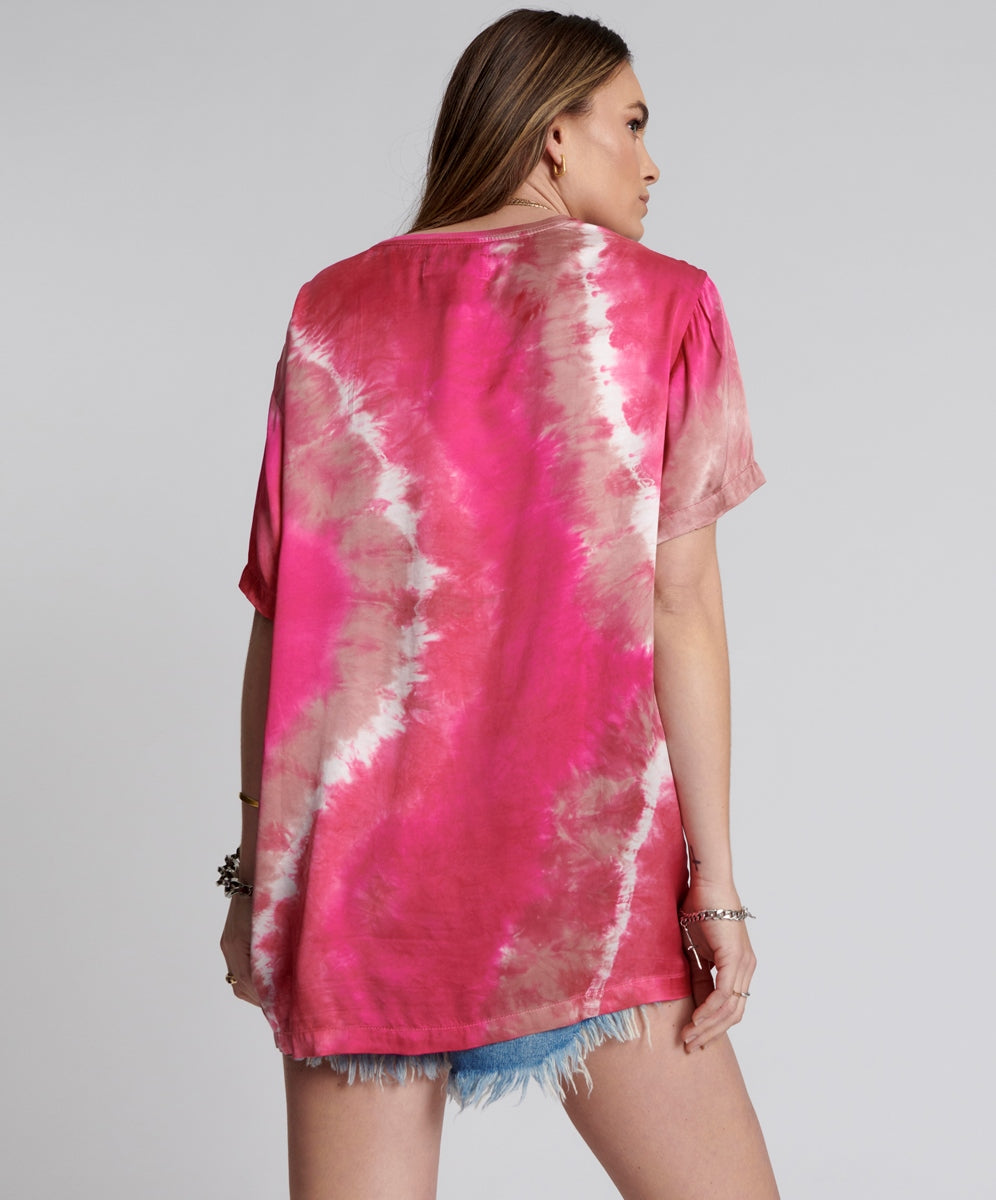 Satin Solar Flare Tee